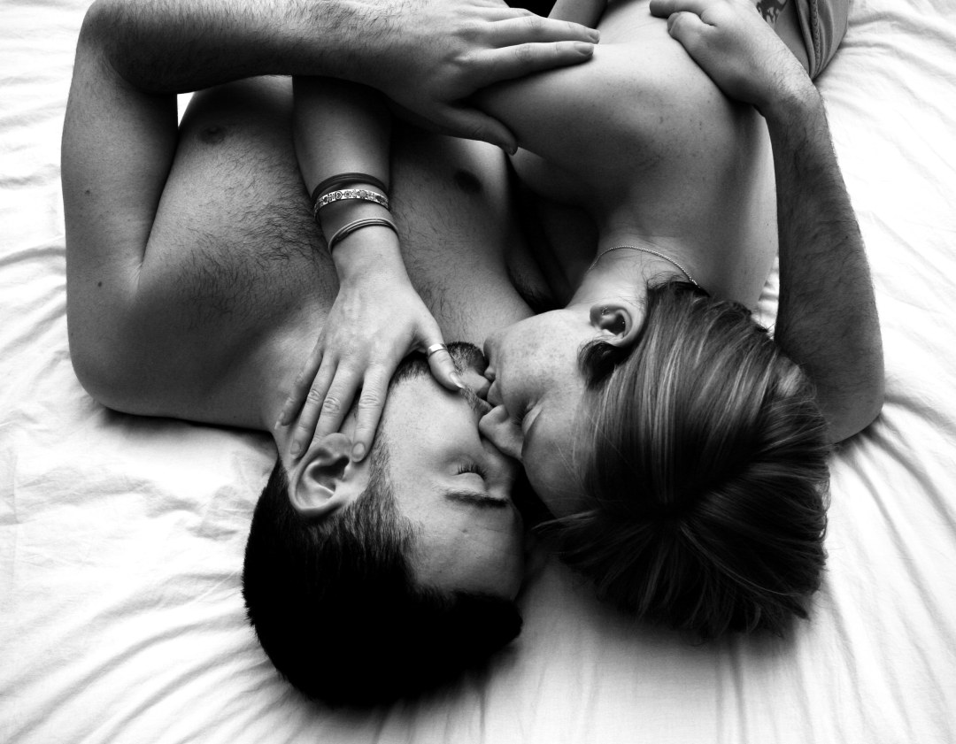 Besos apasionados