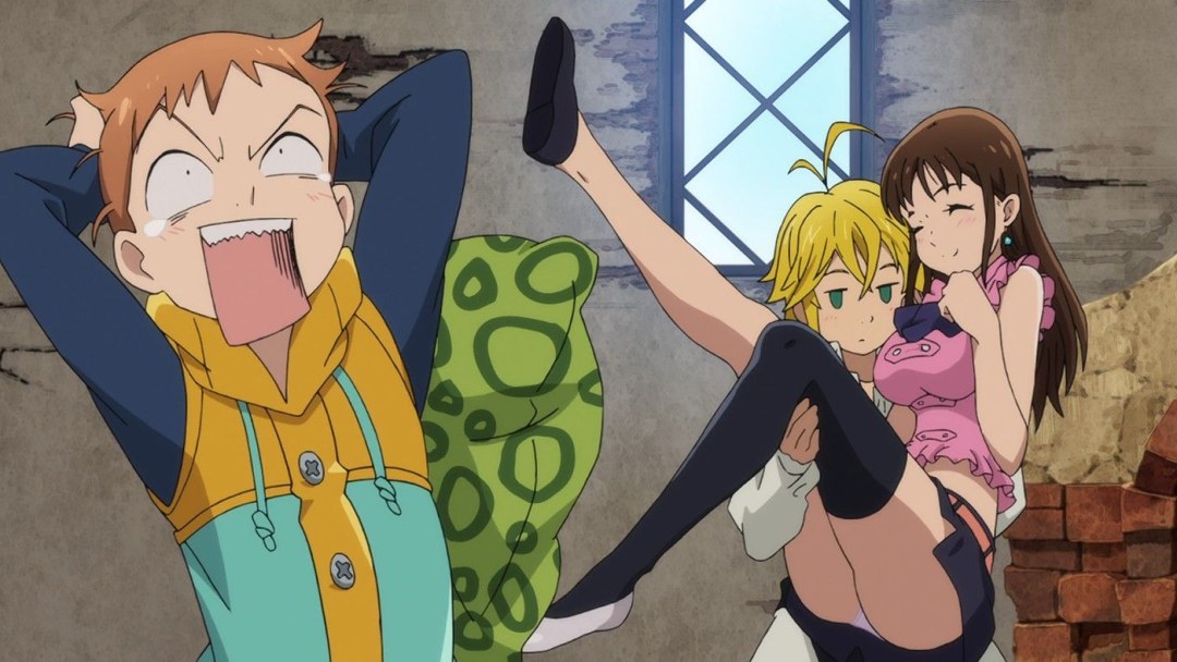 7 pecados mortales Diana y Meliodas