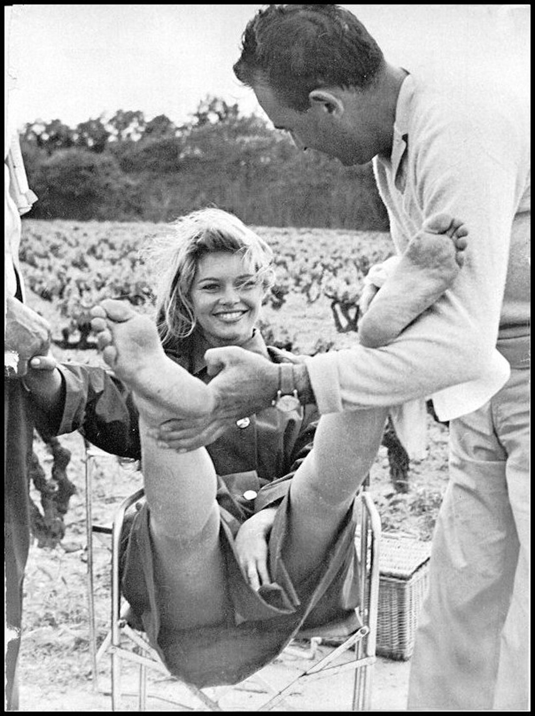Bridget Bordo desnudo en películas