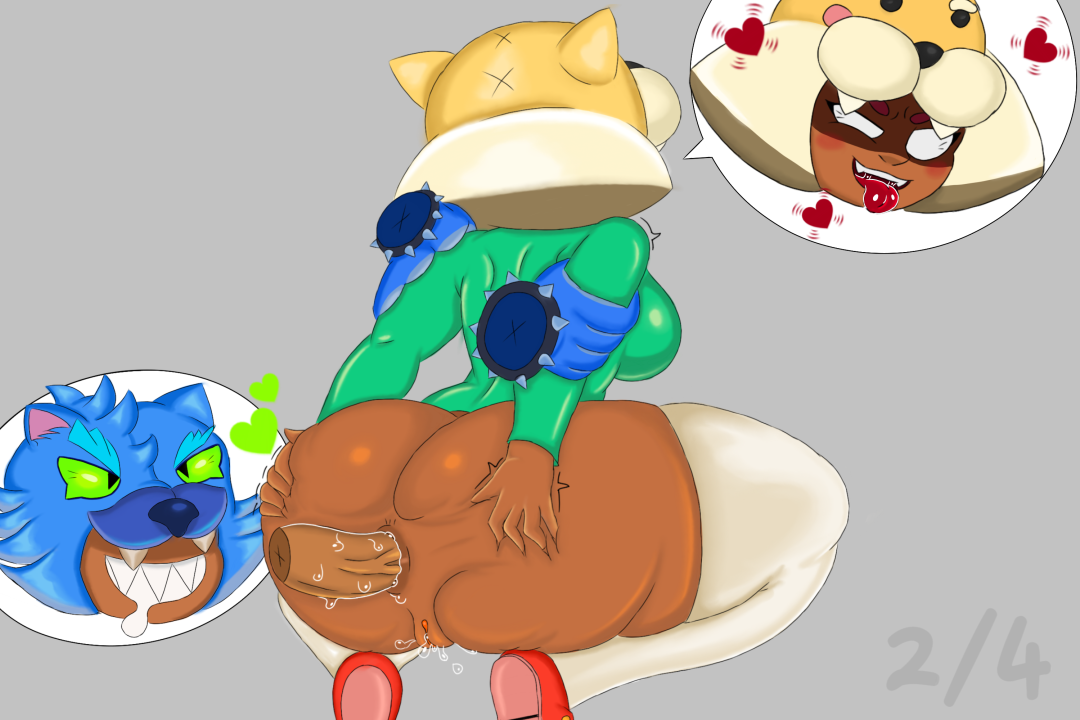 Bravl Stars Rule34 Leon y Sandy