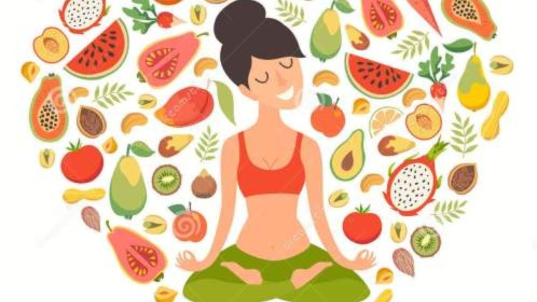 Vector de nutrición saludable