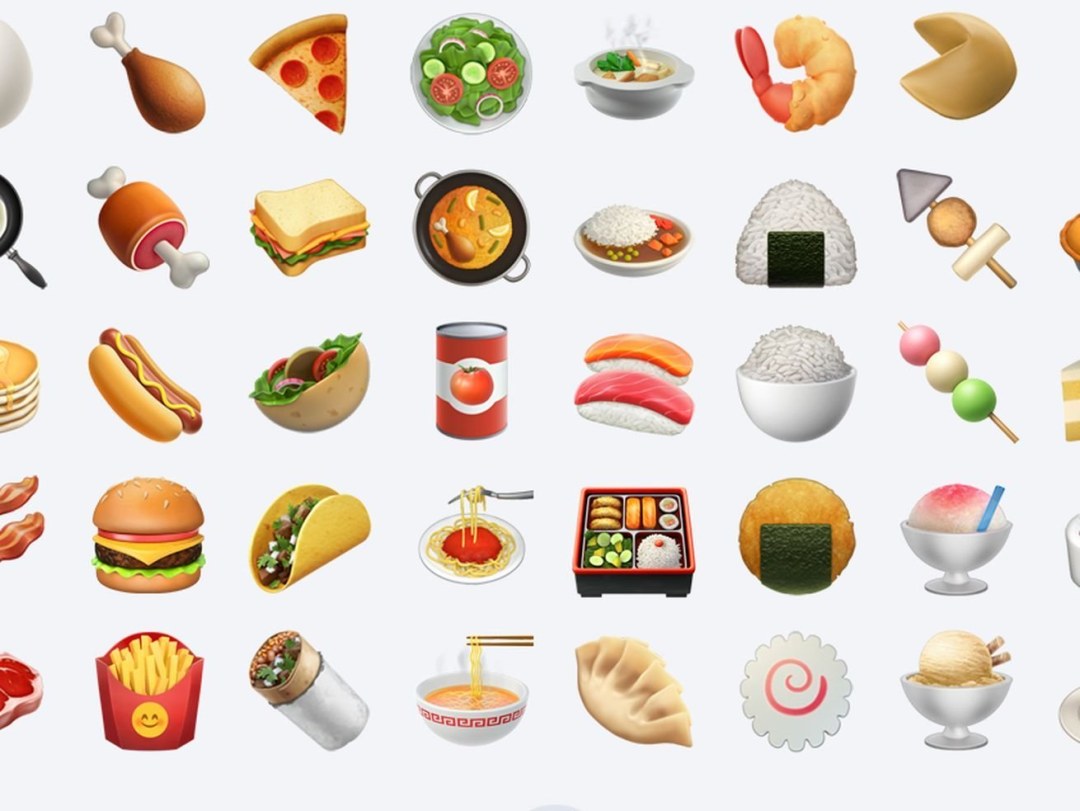 Comida emoji sonriente