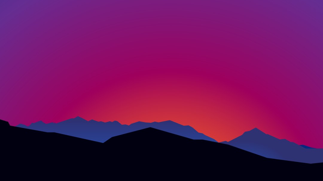 Montañas Minimalismo