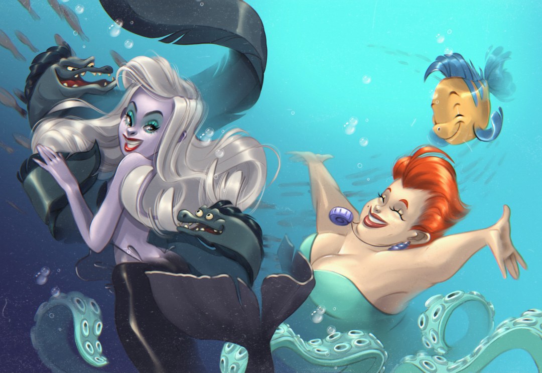 Ariel y Ursula