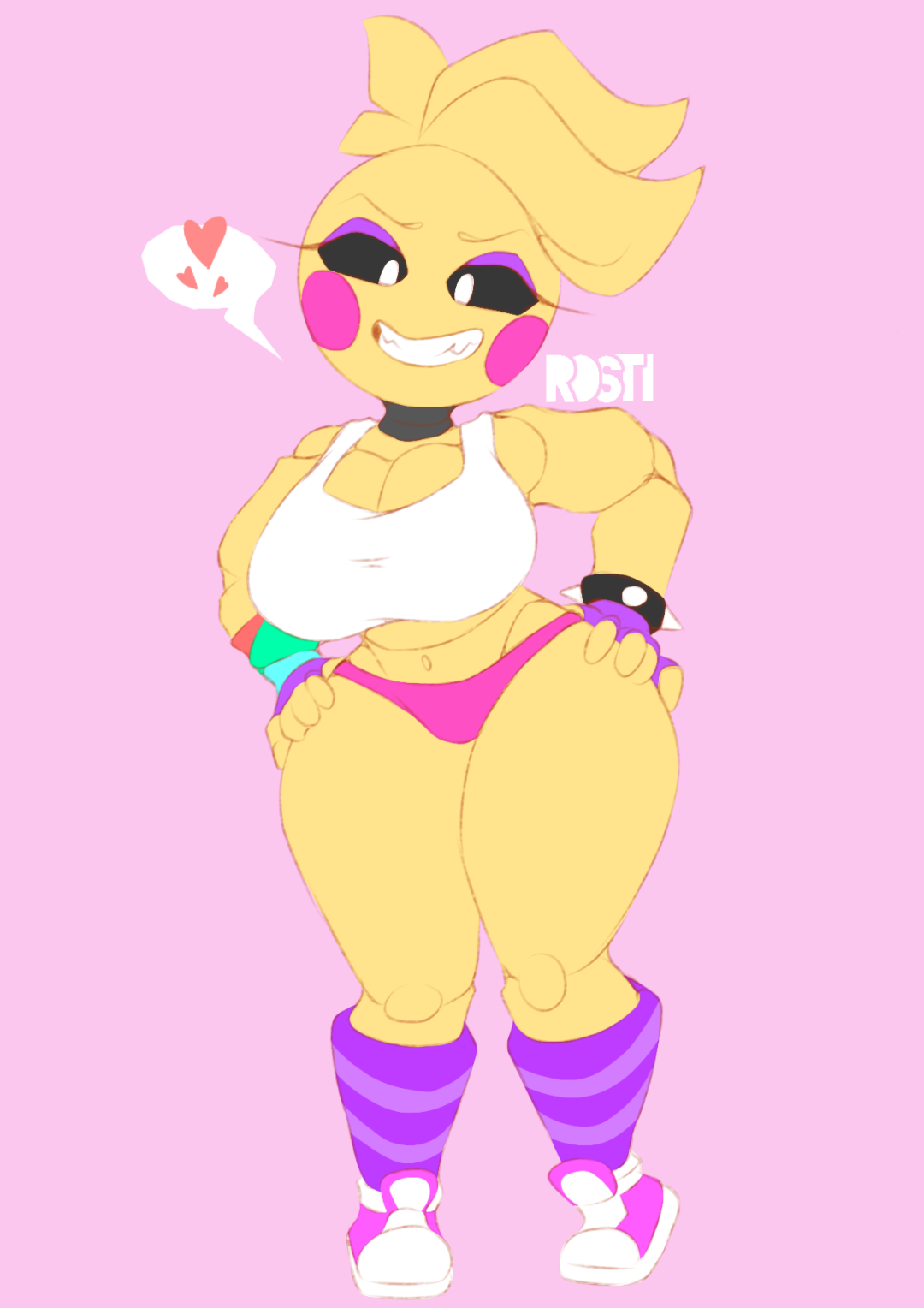Sfm fnaf sexy chica a la imagen de un maestro