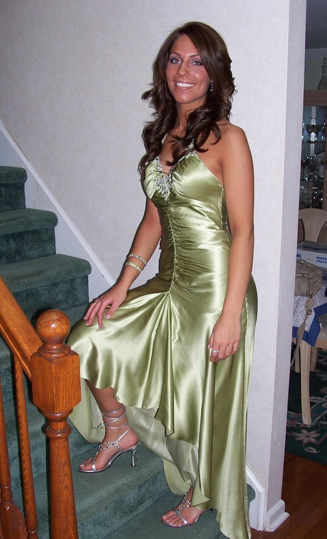 Chica Squirt "Bedwetting" Satin Silk