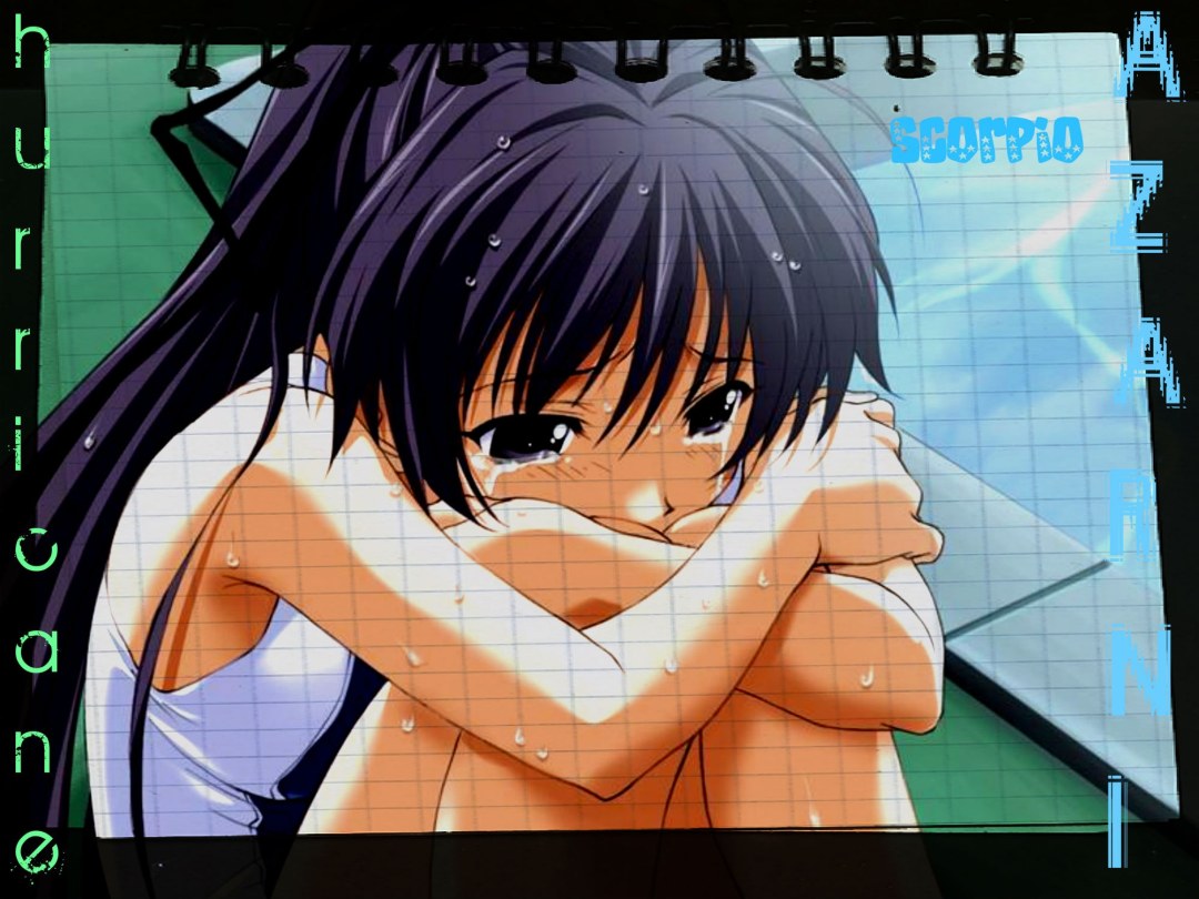 La chica de anime que llora