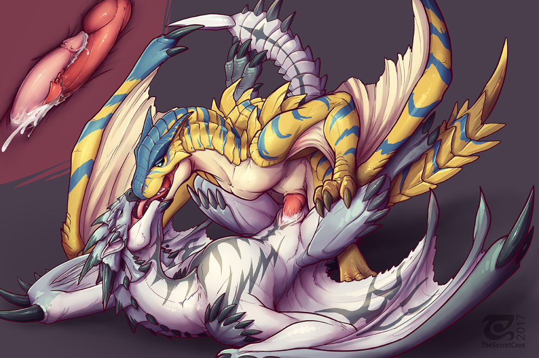 Dragones hentai hembra salvaje