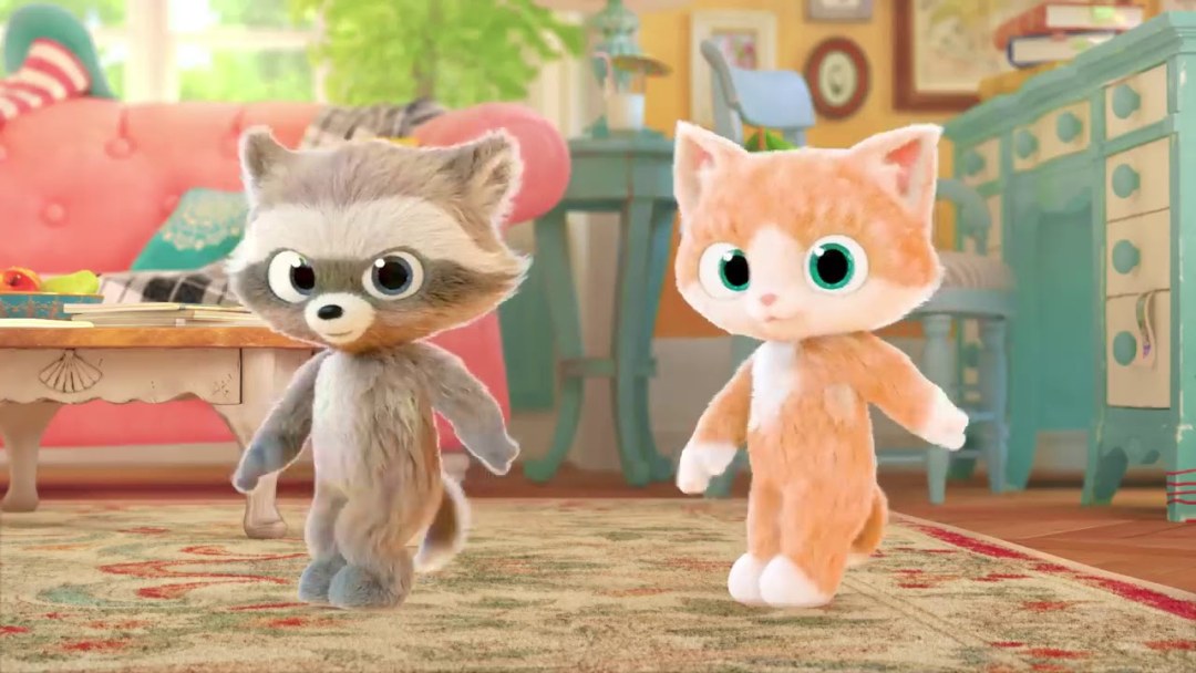 Pegatinas de telegrama de Cutie Cat