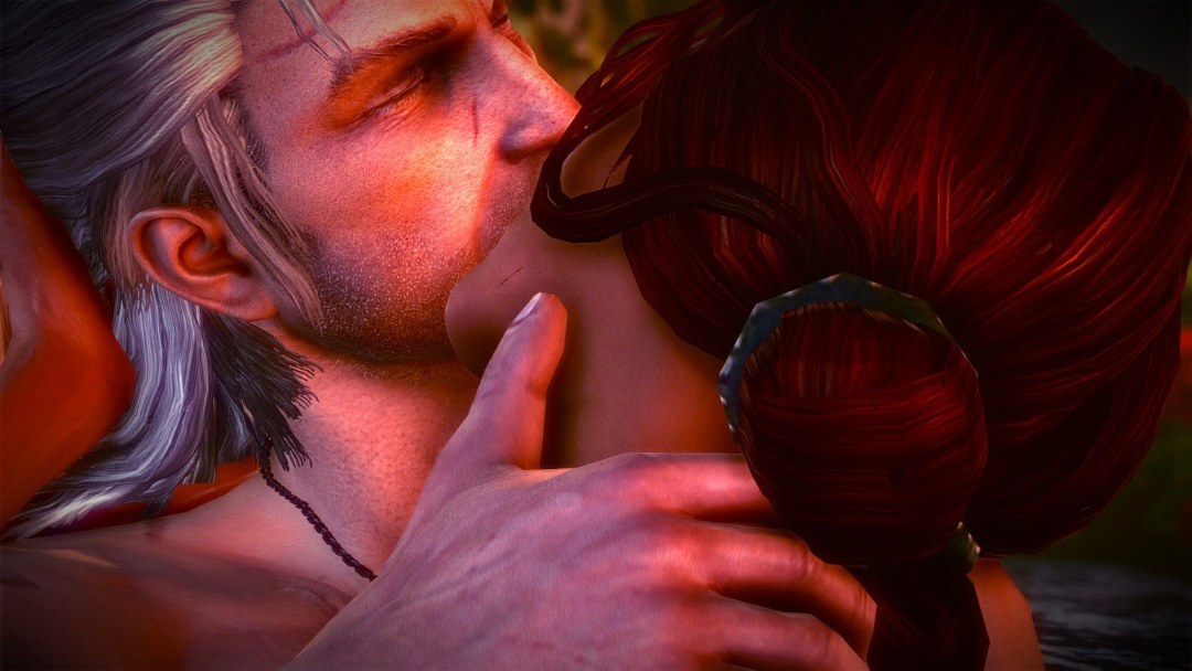 Witcher 2 Geralt y Triss