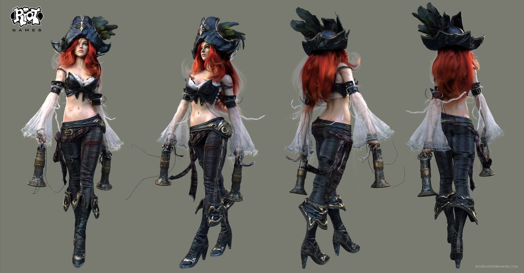 Miss Fortune Concept Art
