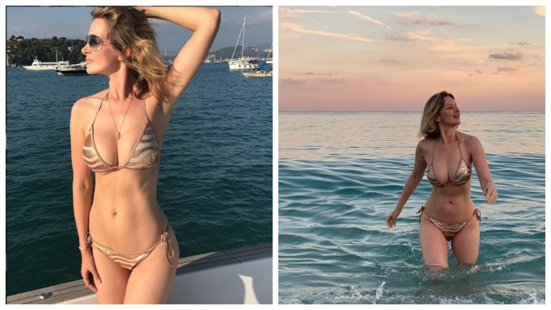 Alexandra Florinskaya en traje de baño
