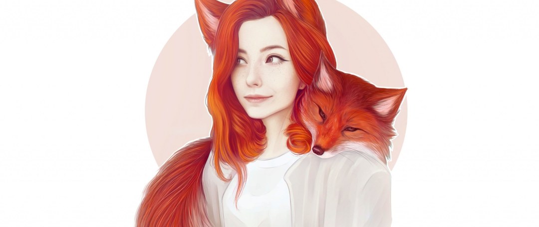Arte de zorro rojo