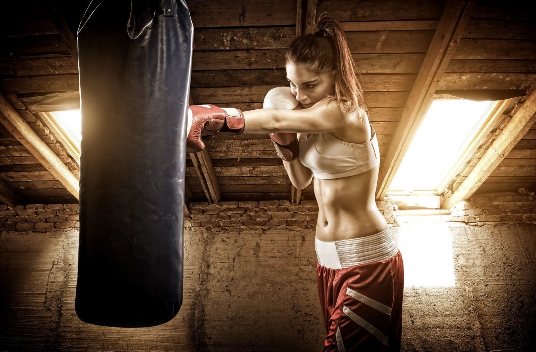 Motivación de boxeo para el entrenamiento