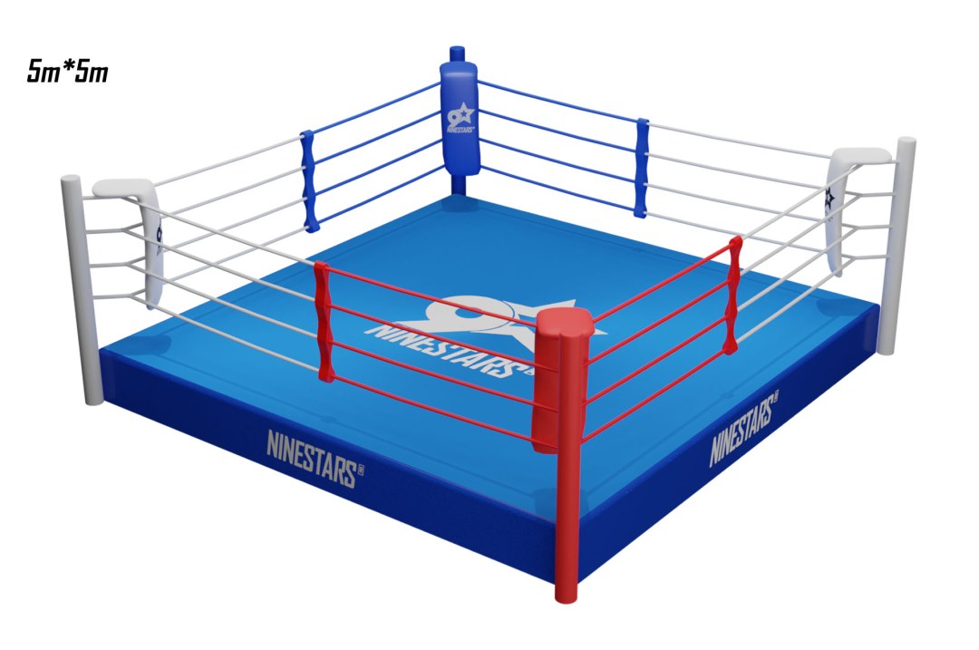 Hombre y mujer en guantes de boxeo