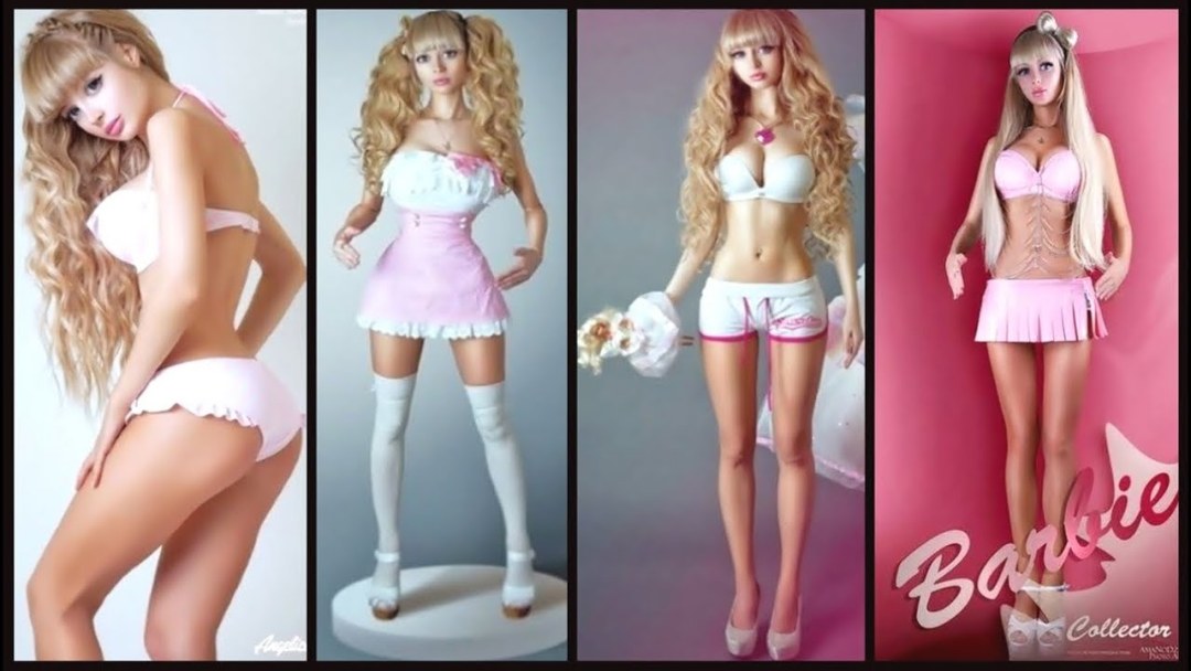Muñecas similares a las personas desnudas