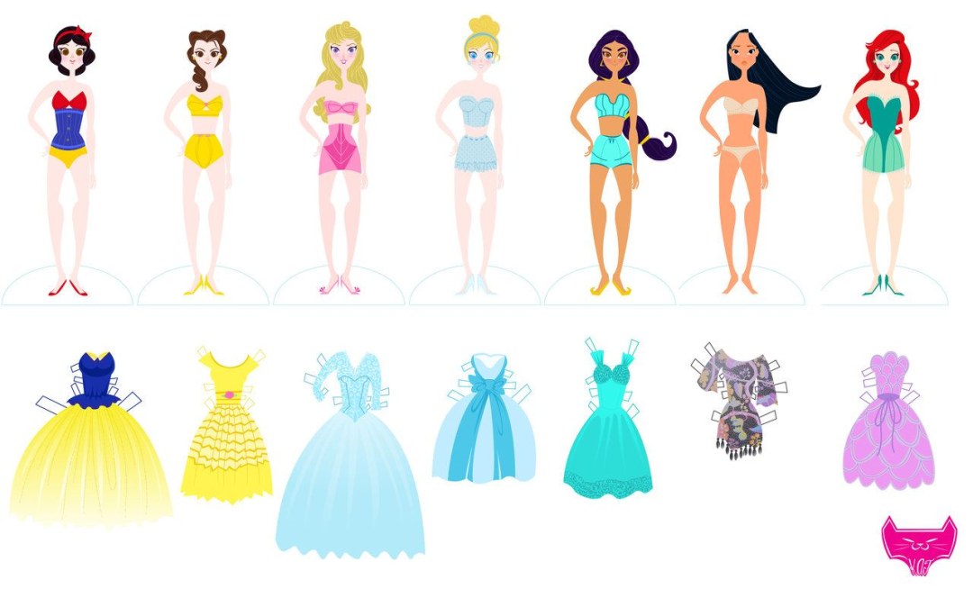 Disney Dolls "Princesas - Fashionistas"