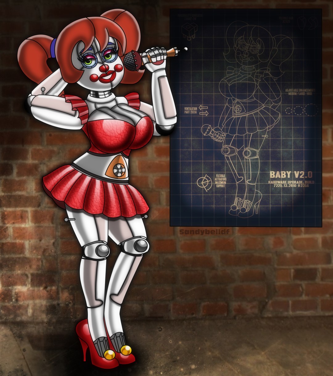 Fnia Circus Baby