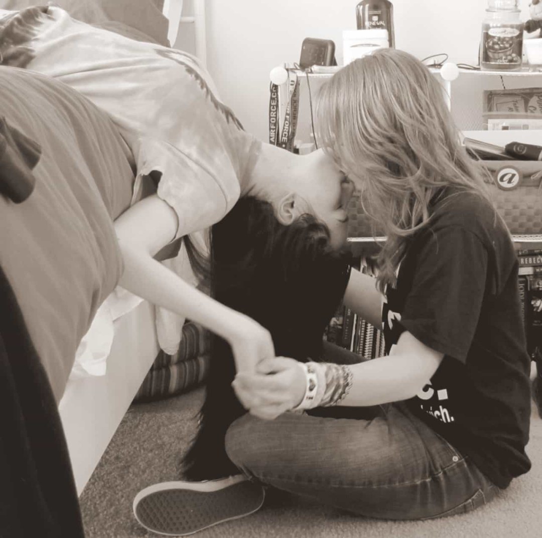 Amor lesbiano adolescente