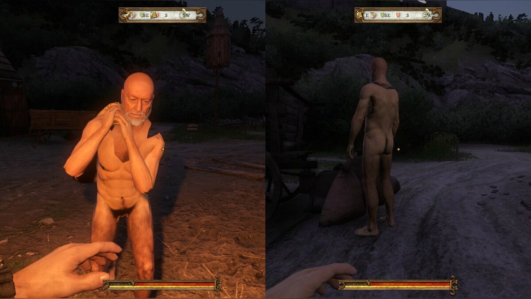 Witcher 3 Naked Geralt Mod