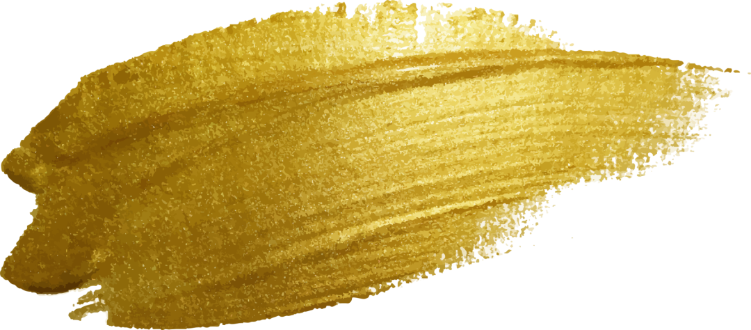Trazos de oro de pintura