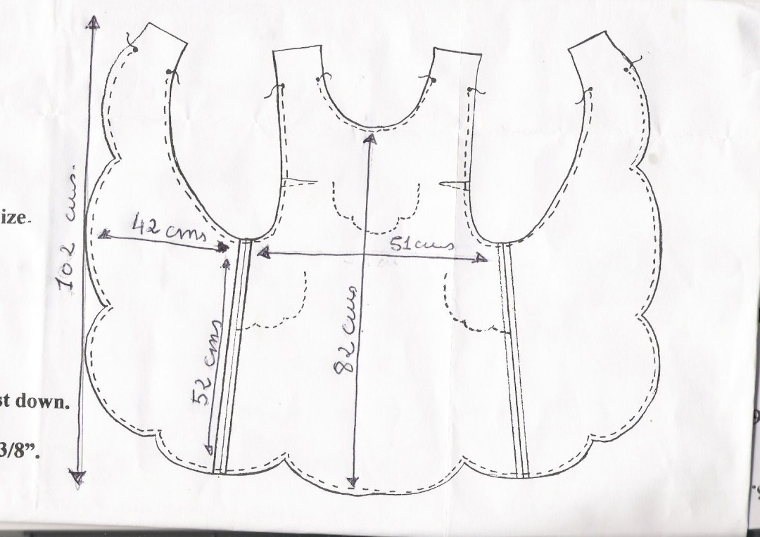 Slip de monos Slip para muñeca Baby Bourne Patrón