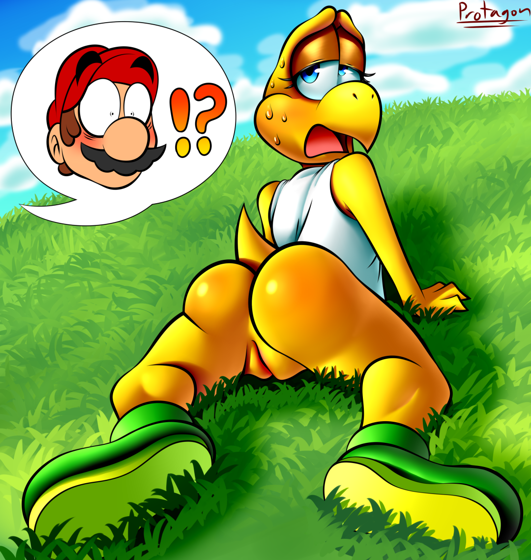 Hentai Mario Yoshis x Koopa Troopa