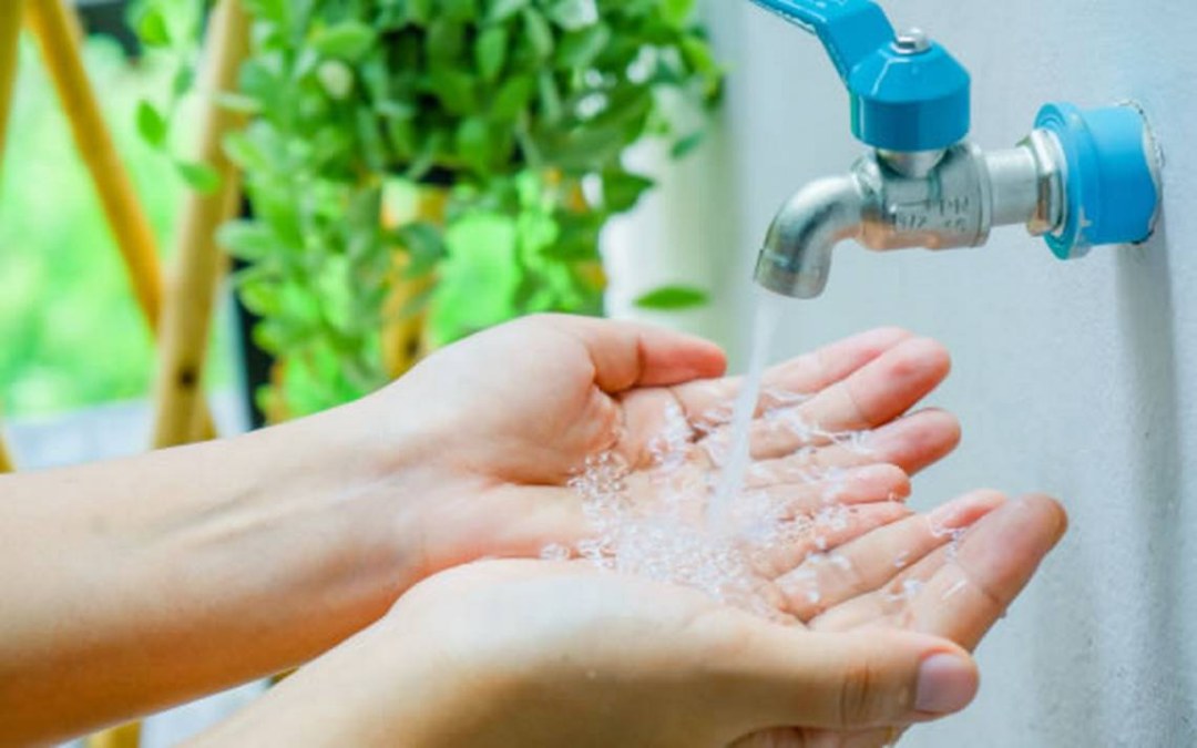 Spray de frescura de agua