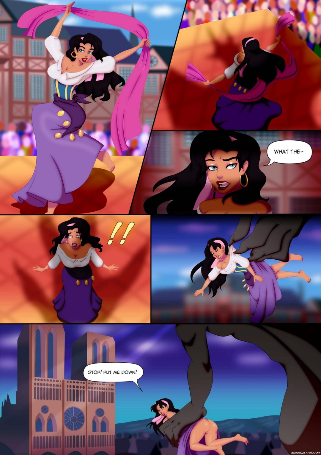 Esmeralda cómics desnudos