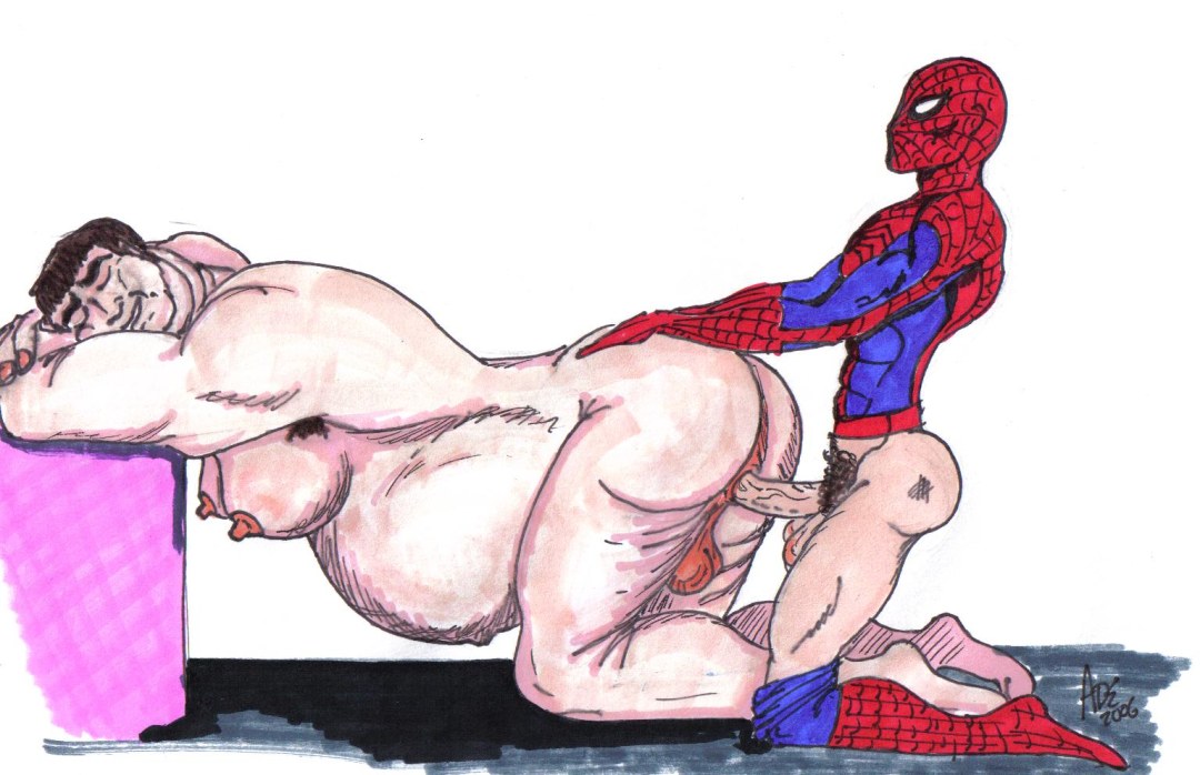 Dadpool vs Kingpin Hentai