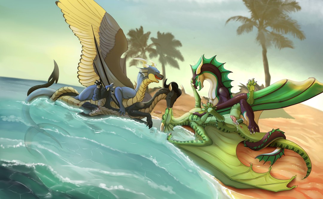 Dragón saga femenina sexo salvaje