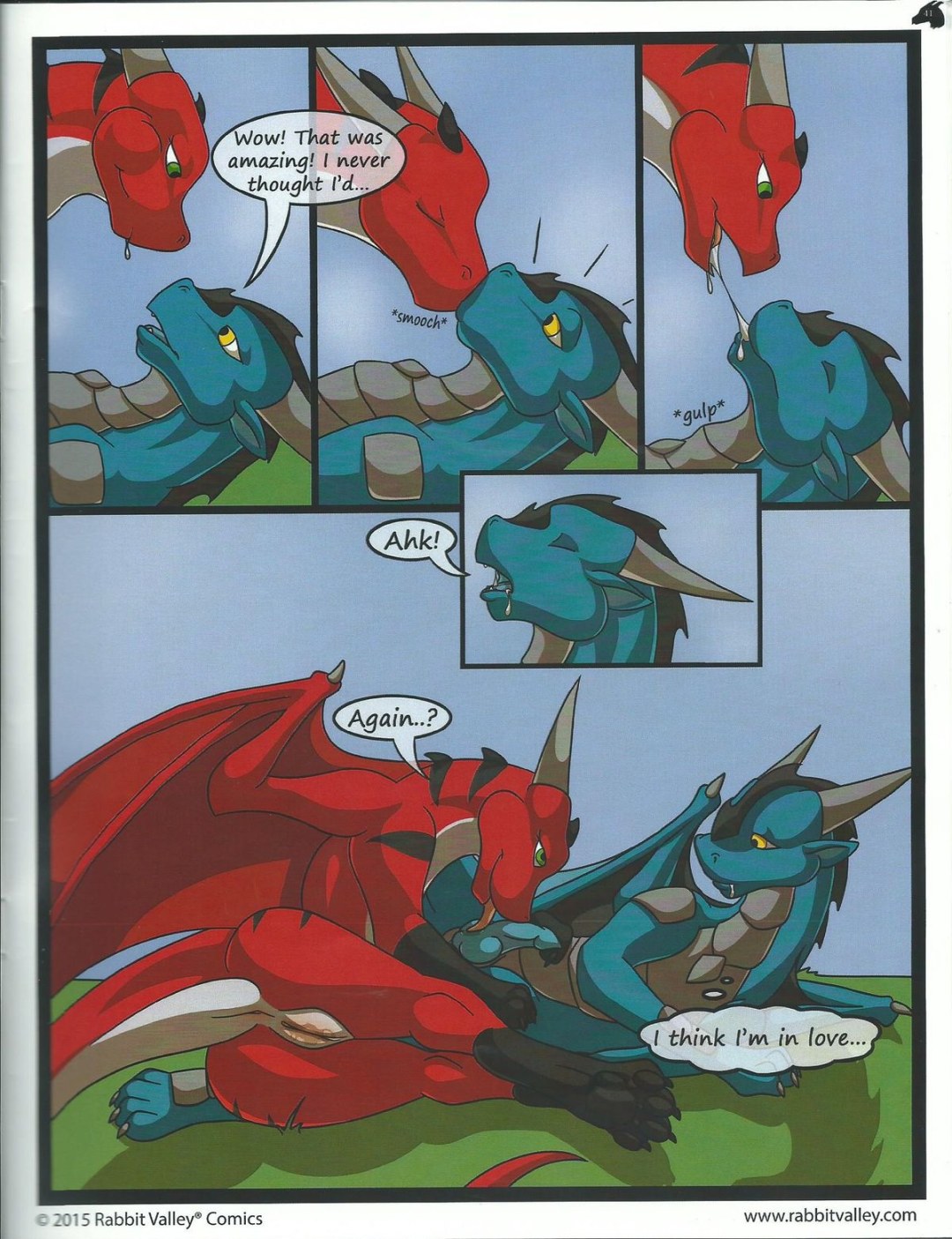 Dragones de los cómics de Yaoi