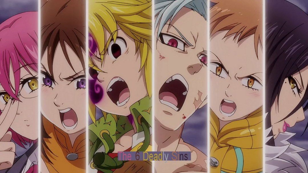 7 pecados mortales del desánimo de anime