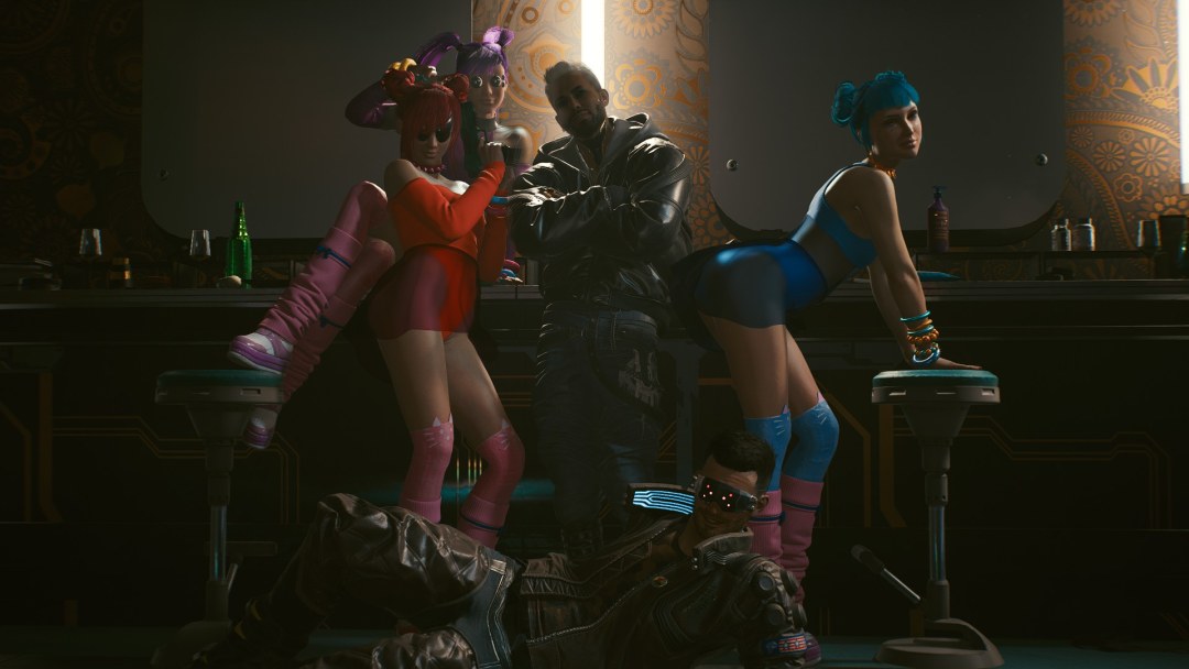 Cyberpank 2077 grietas estadounidenses