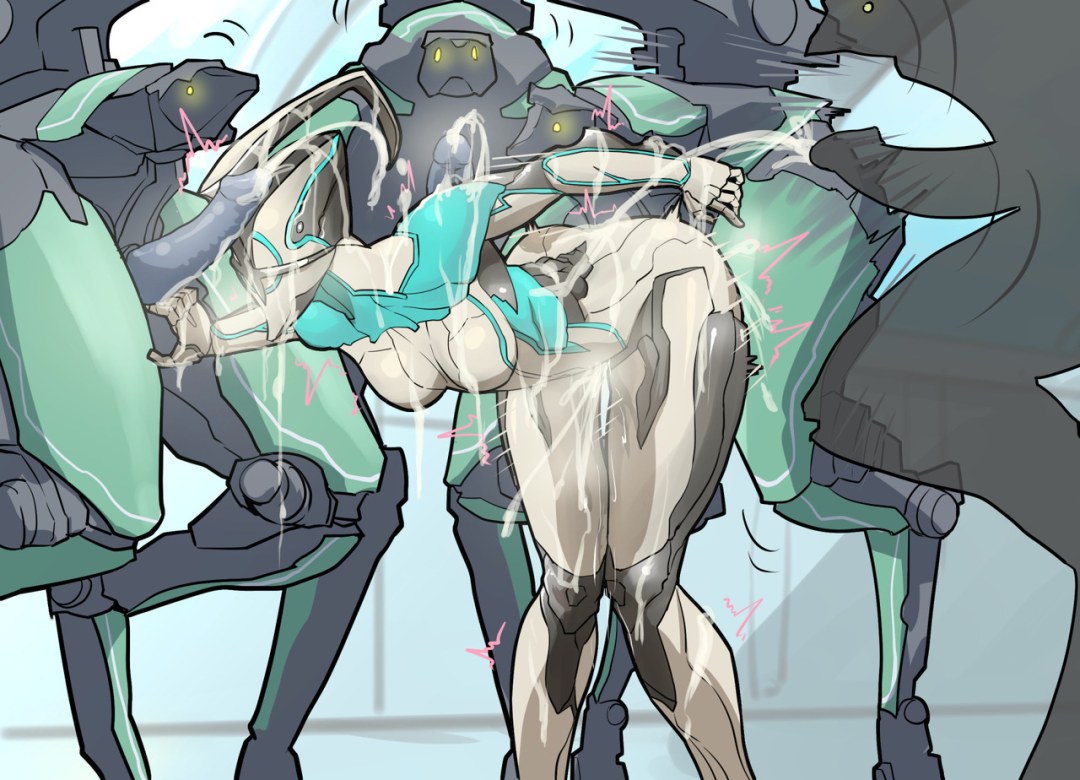 Operador de Warframe de Hentai