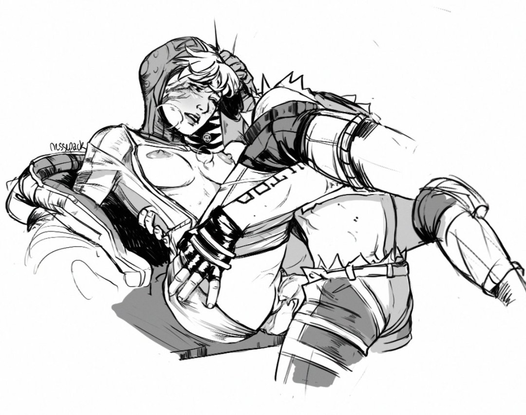 Apex Legends Hentai Wattson, Lifelan y Raive están atrapados