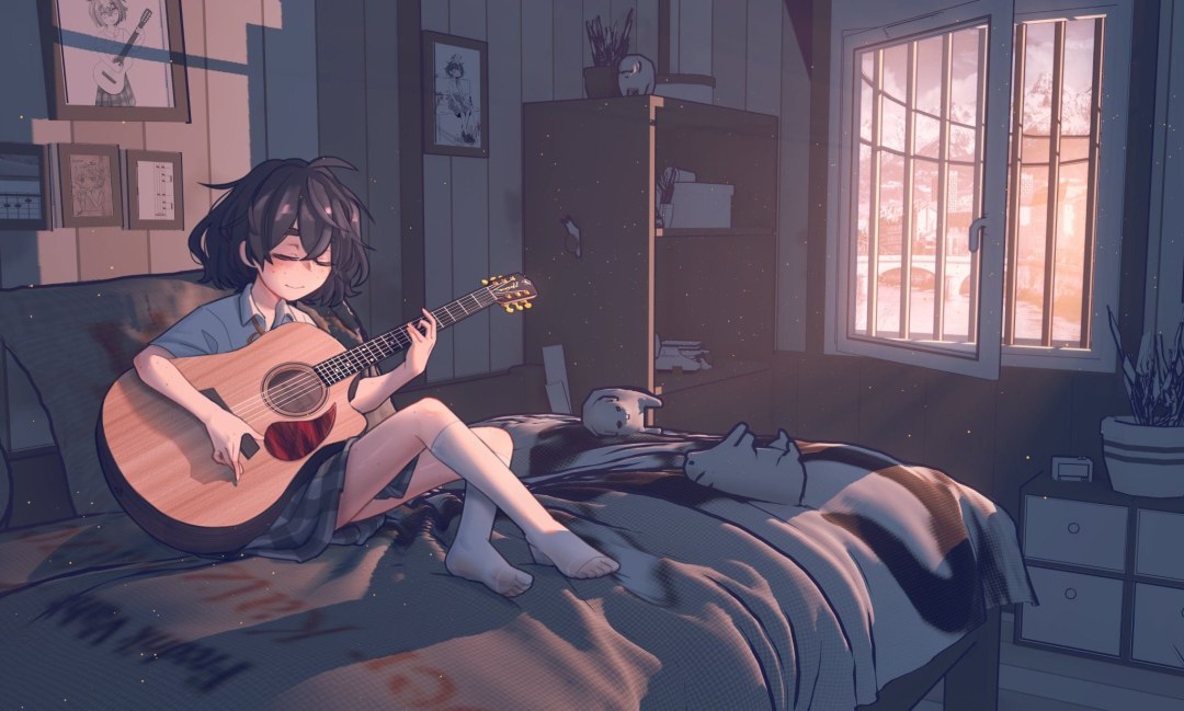 Chica ciego popopoka anime