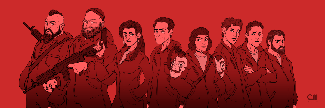 Casa de papel artístico