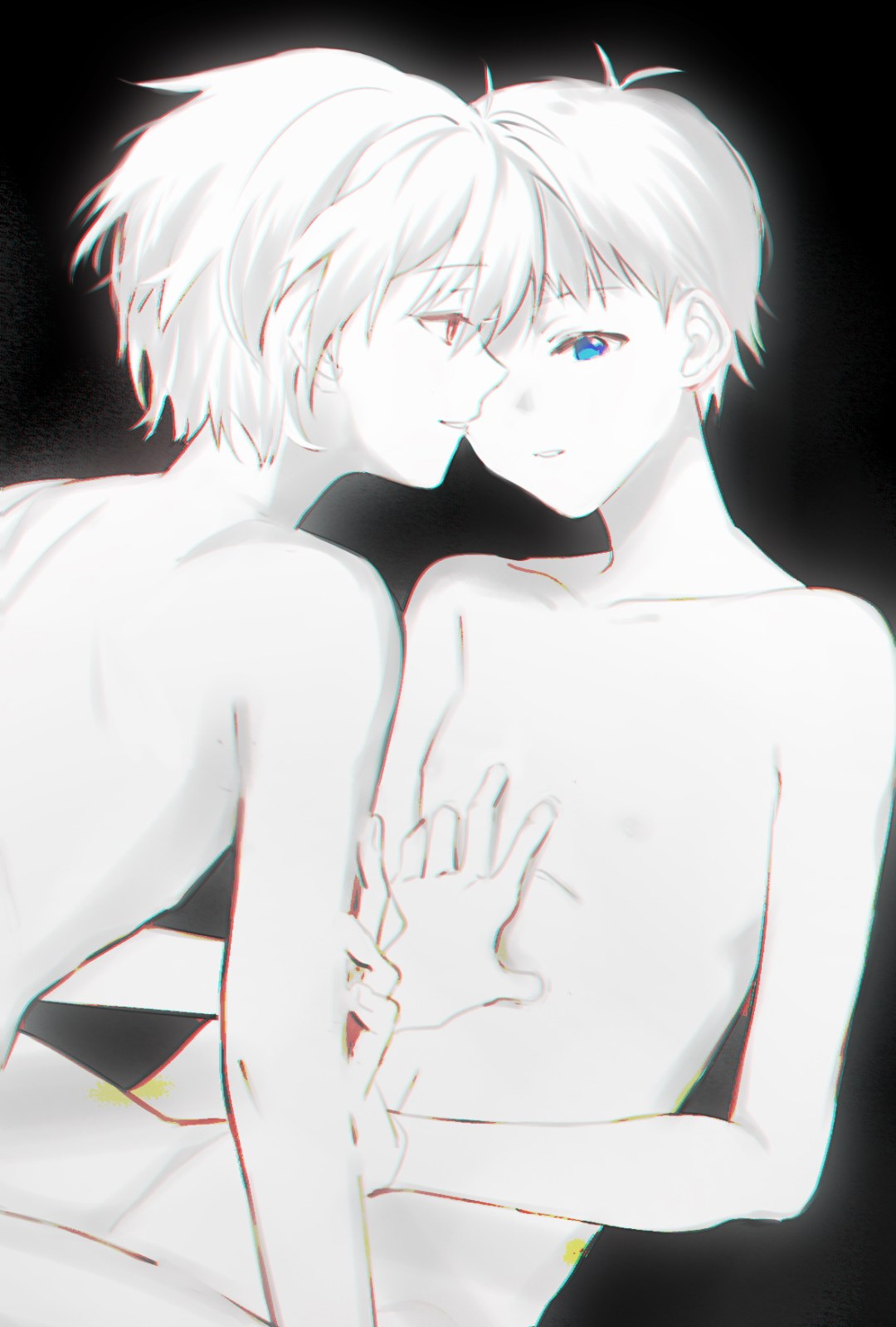 Evangelion Rei y Shinji