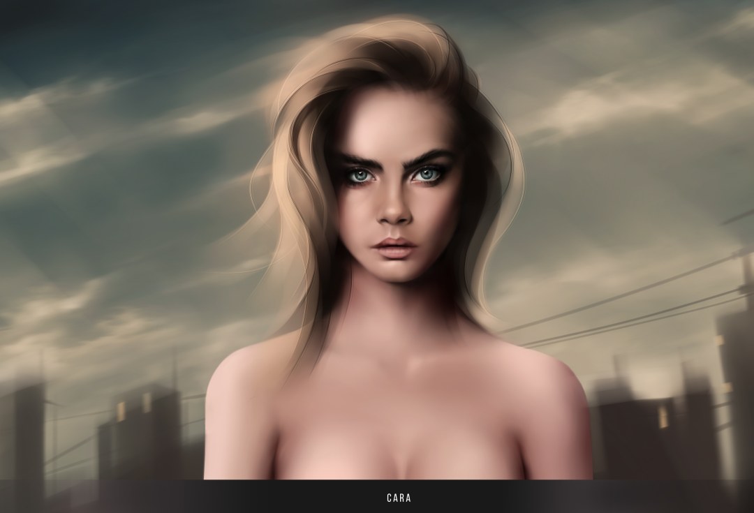 Cara Delevingne en topless