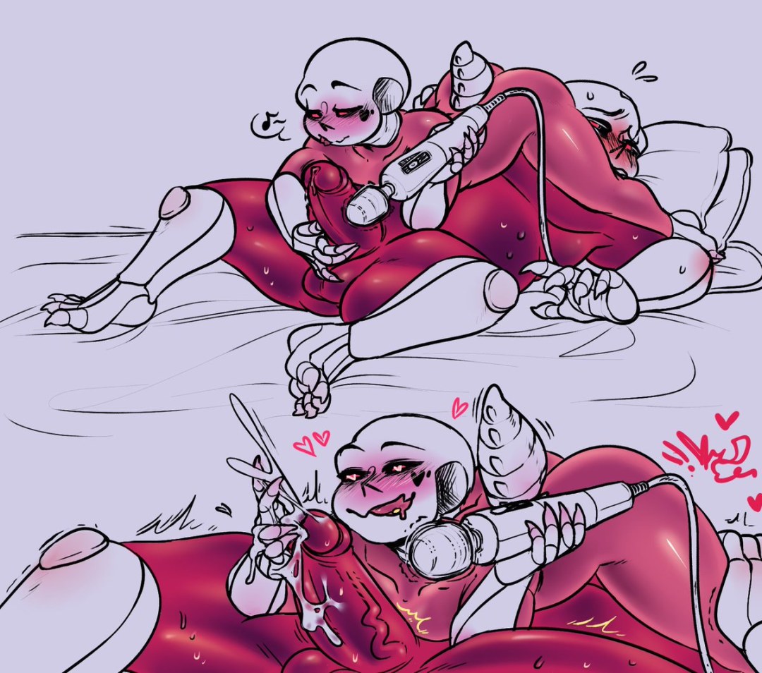 Red Sans y Papyrus Hentai