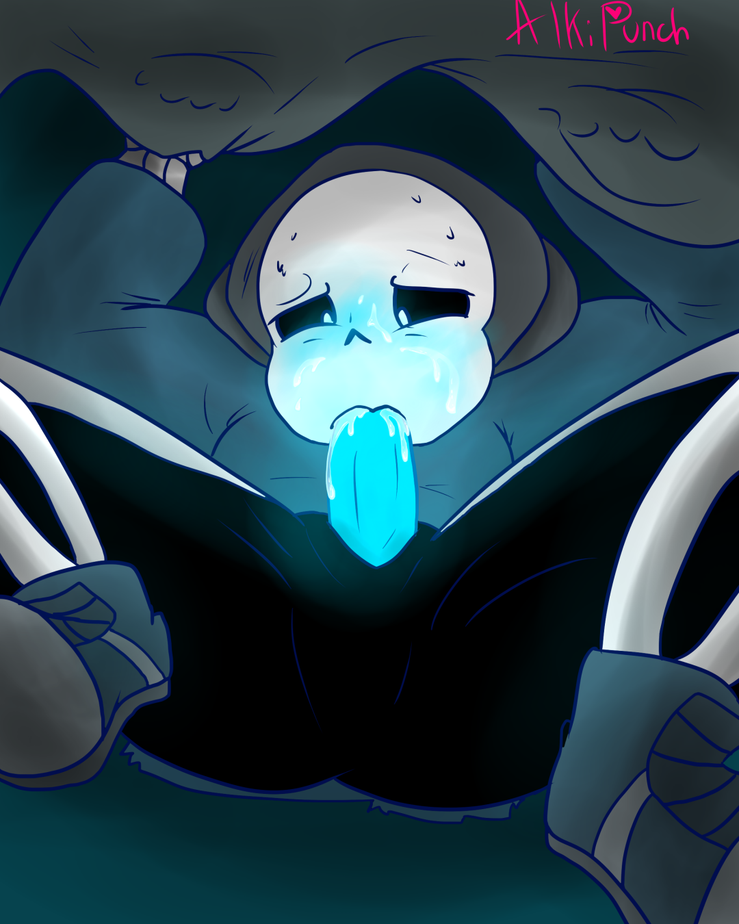 Sans con grandes tetas