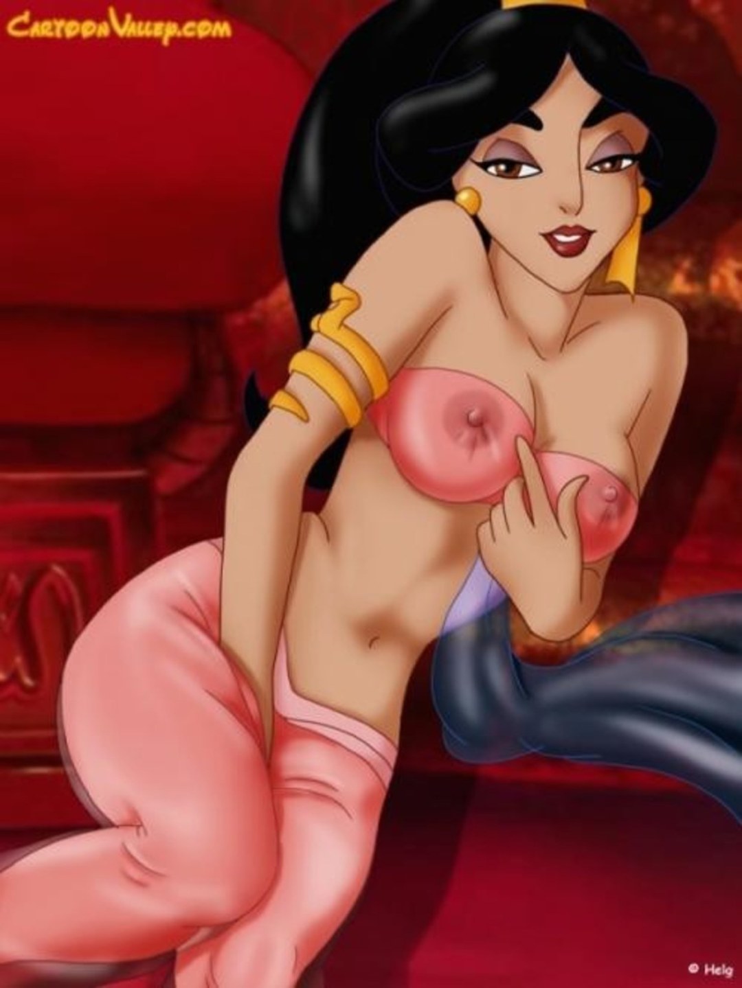 Princesa de Jasmine Anus Hyun