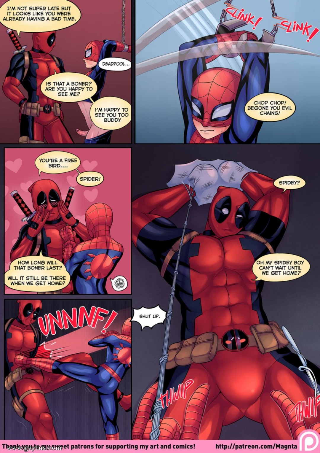 Harley Quinn y Dedpool xxx