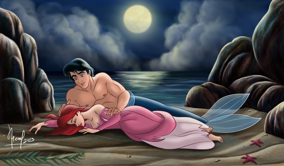 Sirenas Ariel y Eric Rusal