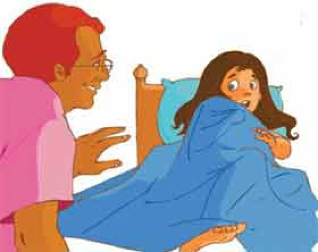 Las esposas en el apartamento están durmiendo