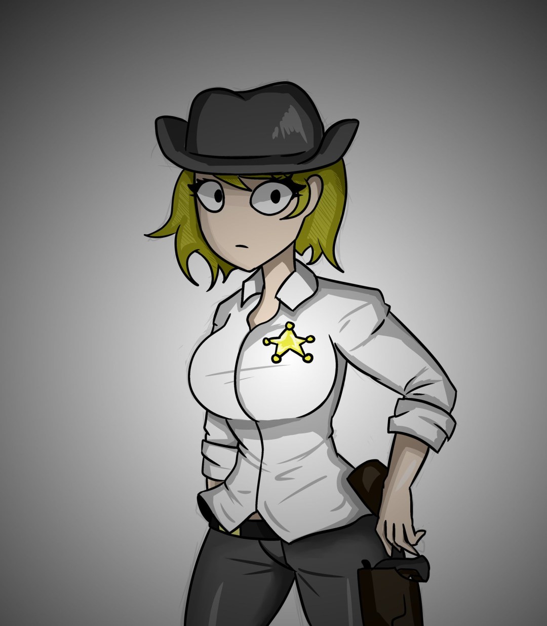 Sheriff Charlotte Art muerta por delante