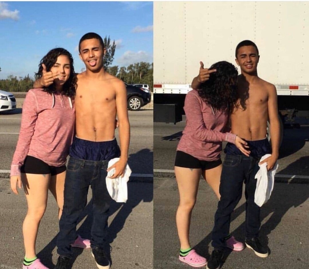 Lil Pamp drena con una niña