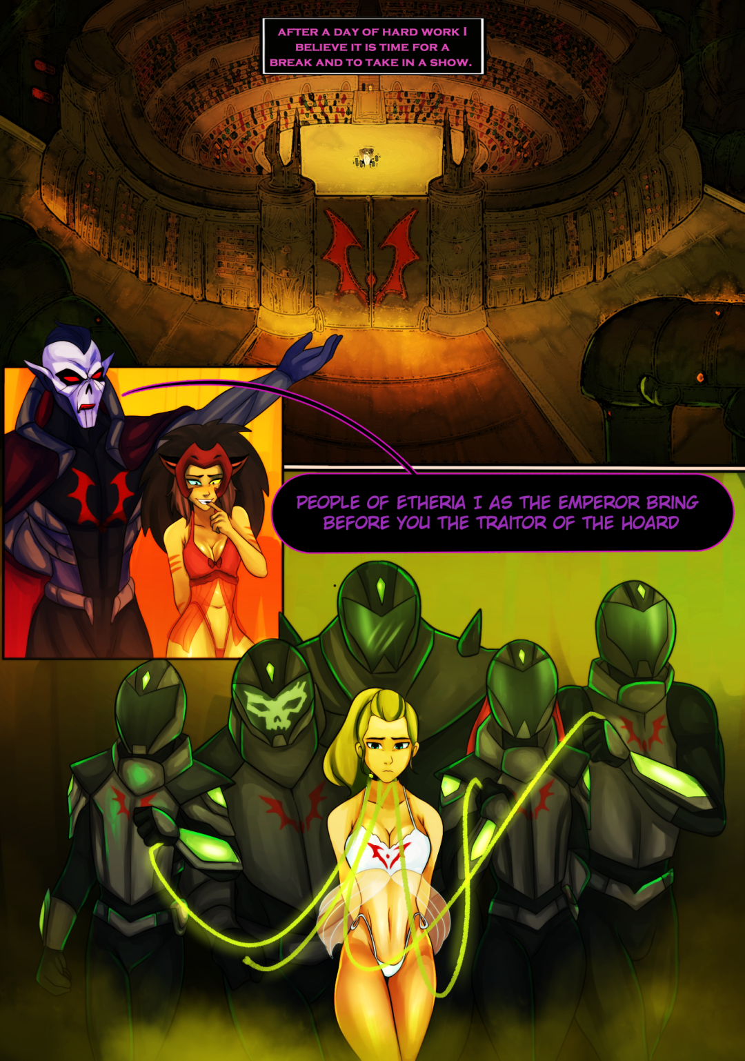 Envío de Tito y Yuri