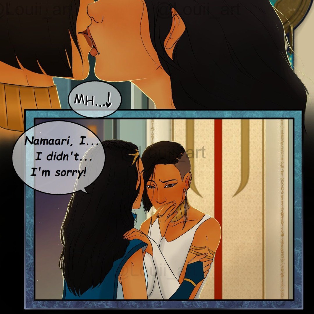 Ryia y Namaari Comics